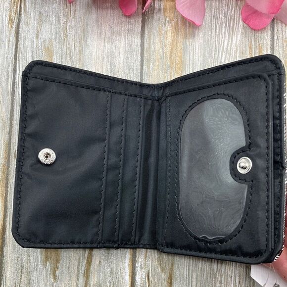 WOMEN’S SHARON SMALL TwoFold Plaid Print Wallet Bag Purse - Picture 4 of 4